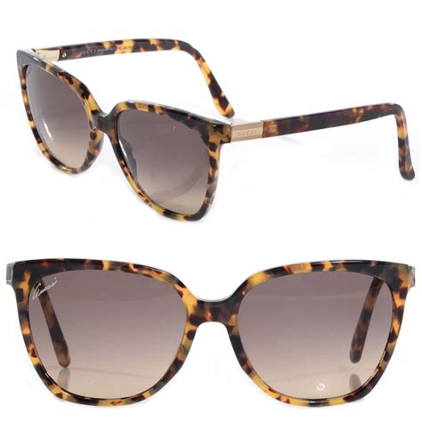 gucci tortoiseshell aviator glasses|oversized round tortoise shell glasses.